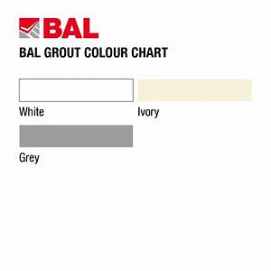 Bal Wall Tile Grout Colour Chart Tiling Supplies Direct