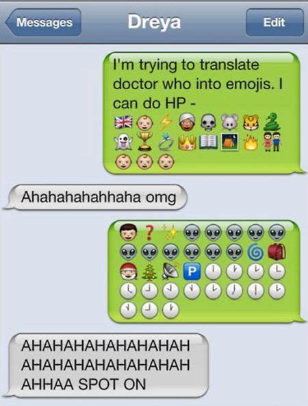 14 Creative Ways Geeks Use Emojis In Text Messages Funny Emoji Texts