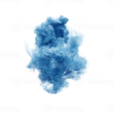 Realistic Blue Smoke Effect 12629292 Png
