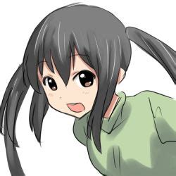 Aaaa Quad A Bad Id Bad Pixiv Id Girl Arms At Sides Black Eyes Blush Brown Hair Simple