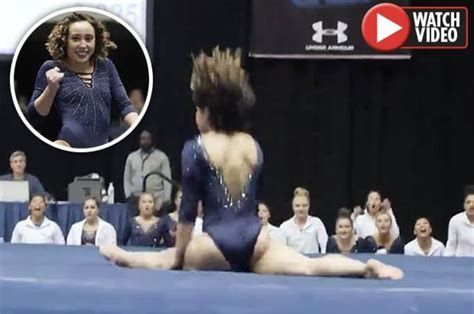 Gymnasts Routine Gets 13million Views After Excruciating Splits