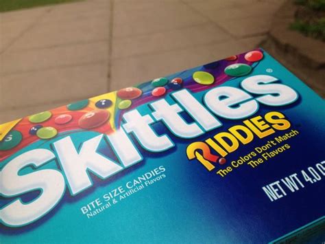 Riddles Pretty Smart Way By Skittles To Cover Up Screw Ups Skittles Bite Size Snack Recipes