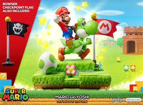 Super Mario Mario And Yoshi Definitive Edition First 4 Figures