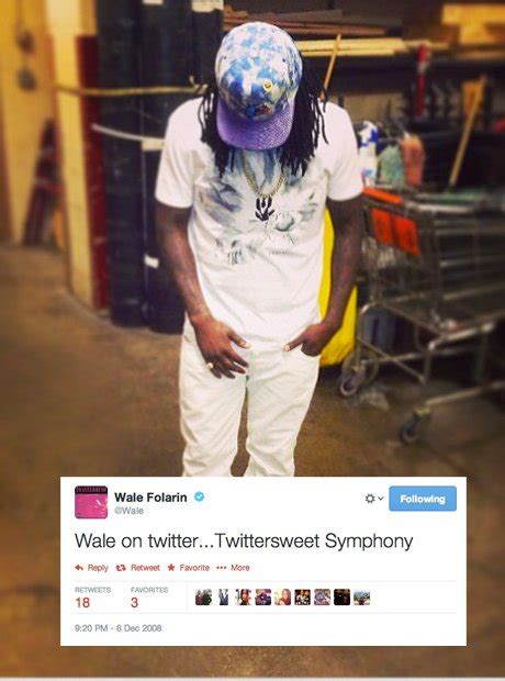 Wale Cracked Quite A Funny Rhyme 19 First Tweets Rappers Probably