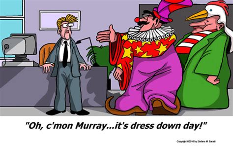 Dress Down Day By Perugino Business Cartoon Toonpool