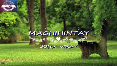 Maghihintay Ako Jona Viray Lyric Video Youtube