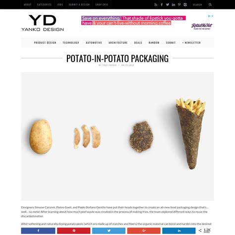 Potato In Potato Packaging — Arena