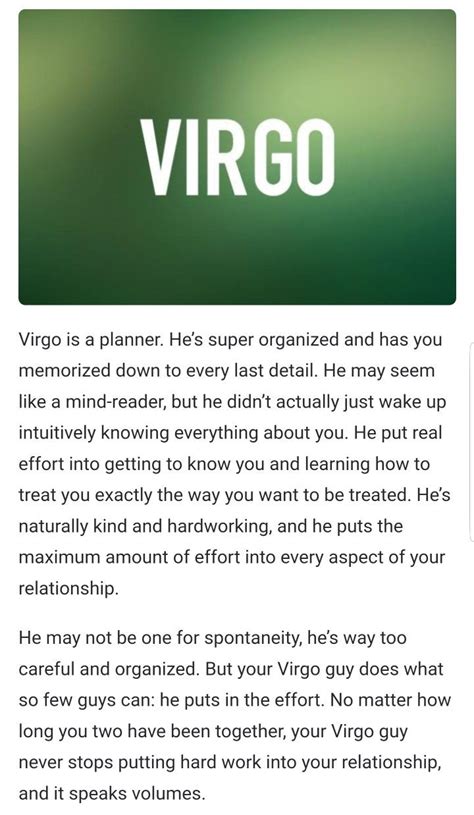 Sounds More Like A Virgo Woman To Me Virgo Relationships