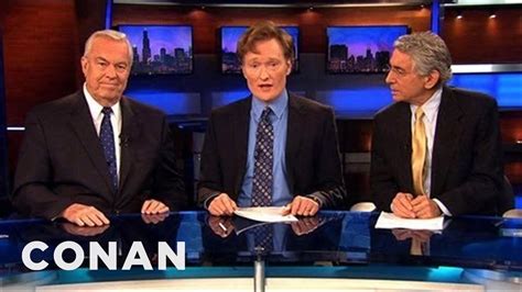 Conan Joins The Cbs Local News Conan On Tbs Youtube