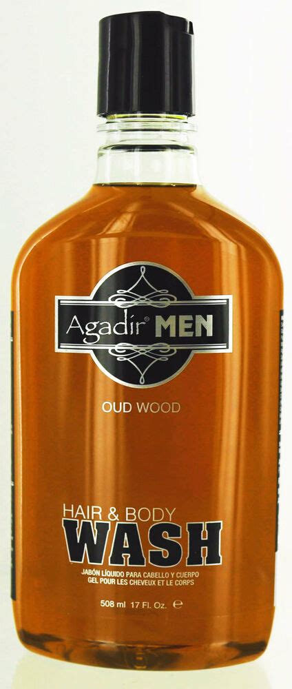 The fact is that most men grossly overwash their hair. Agadir Men Oud Wood Hair & Body Wash. 17 FL Oz ...