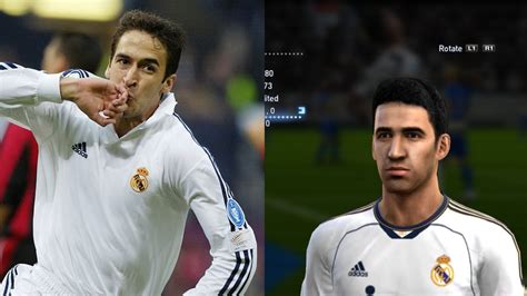 Ra L Gonz Lez Classic Players Real Madrid Build Face Stats Pes