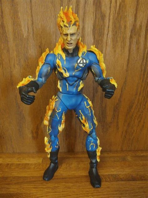 The Human Torch 12” Articulated Action Figure Fantastic Four Marvel