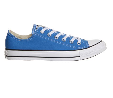 Converse All Star Low In Blue Sapphire Lyst