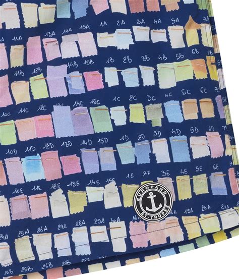Some people mistake navy blue for black because some navies (such as the united states navy) use a shade of navy blue that is so dark it is practically black. Navy blue with pantone prints swimshort for mens| Quality ...