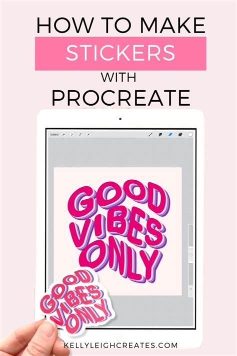 How To Make Stickers With Procreate And Silhouette Kelly Leigh Creates