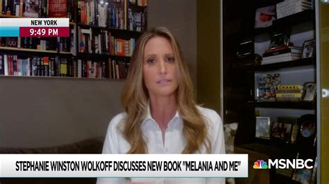 Stephanie Winston Wolkoff Says She Recorded Conversations With Melania Trump Following