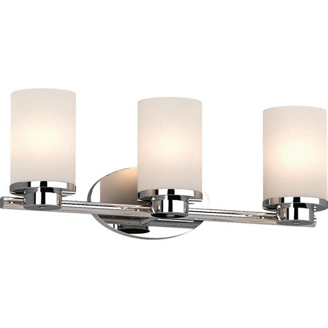 Brushed nickel led energy star wall sconce, 3000k. Volume Lighting Sharyn 3-Light 8.25 in. Chrome Indoor ...