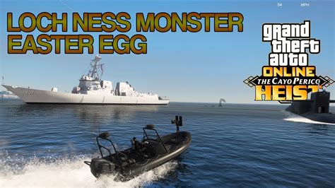 GTA 5 - Loch Ness Monster Easter Egg - YouTube