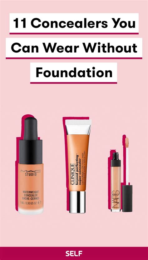 11 Concealers You Can Wear Without Foundation Concealer For Dark