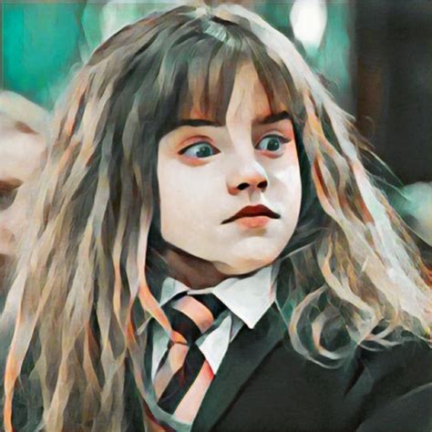 Hermione Granger In Slytherin 🌸 Icon Hermione Granger Animation Icon