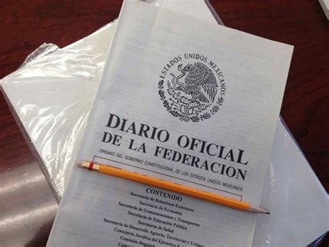 Diario Oficial De La Federación Solo Se Publicará En Forma Electrónica