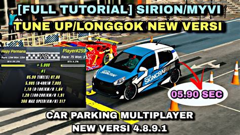 Gearbox Myvi Sirion Tune Up Longgok New Versi Car Parking Multiplayer