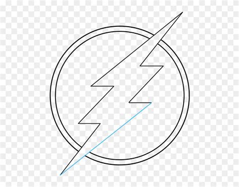 The Flash Logo How To Draw The Flash Logo Really Easy Line Art Hd