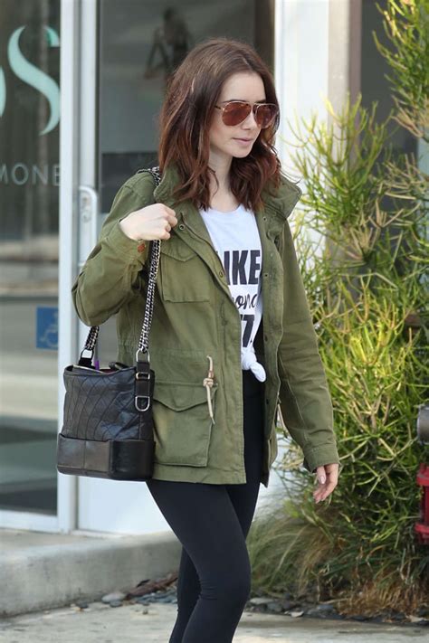 Lily Collins Leaves The Gym In West Hollywood Gotceleb