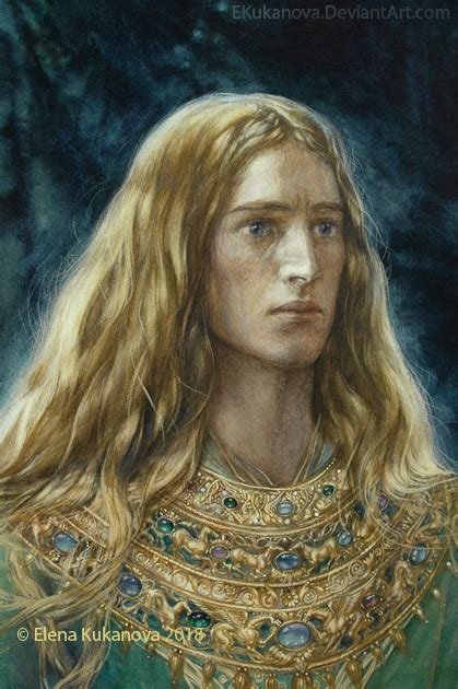 Finrod By Ekukanova On Deviantart Tolkien Elves Tolkien Art Legolas