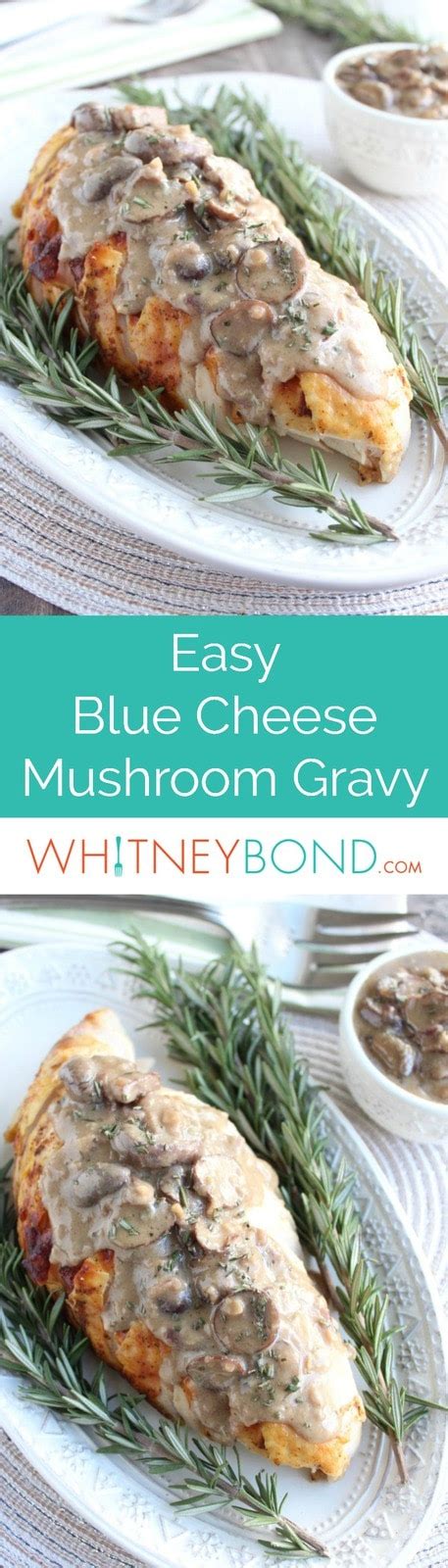 If you want to roast a turkey but have no idea where to begin, start by brining the bird. Roasted Turkey Breast with Blue Cheese Mushroom Gravy