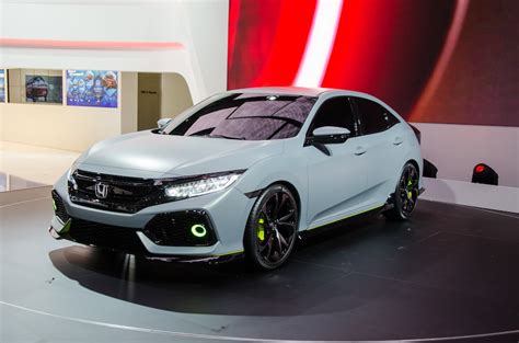 Honda Civic Hatchback Prototype Shows Promise In Geneva