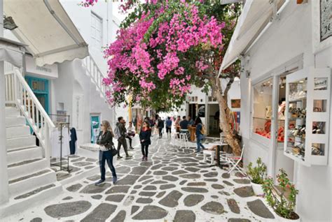 Postcards From Greek Islands Santorini And Mykonos Camerons Travels