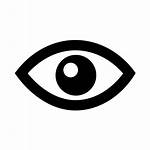 Eye Icon Eyes Vision Transparent Clipart Iconmonstr