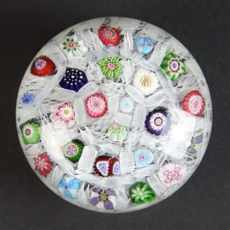 Antique Clichy Millefiori Paperweight Kodner Auctions