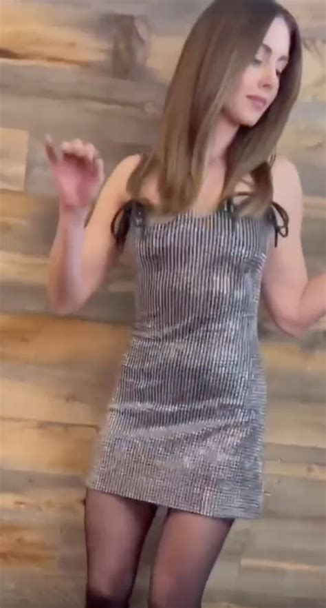 Alison Brie Mini Dress