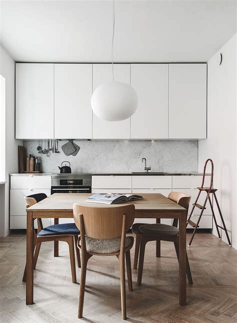 Kitchen In A Natural Look Coco Lapine Design Scandinavian Kitchen