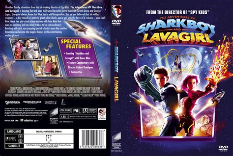 Sharkboy And Lavagirl Dvd Covers Cover Century Over
