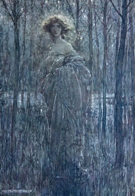 Helena From A Midsummer Nights Dream By Arthur Rackham Arthur