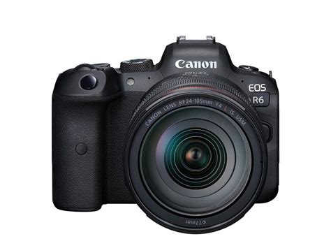 canon eos r6 mirrorless digital camera with rf 24 105mm f 4 l is usm lens