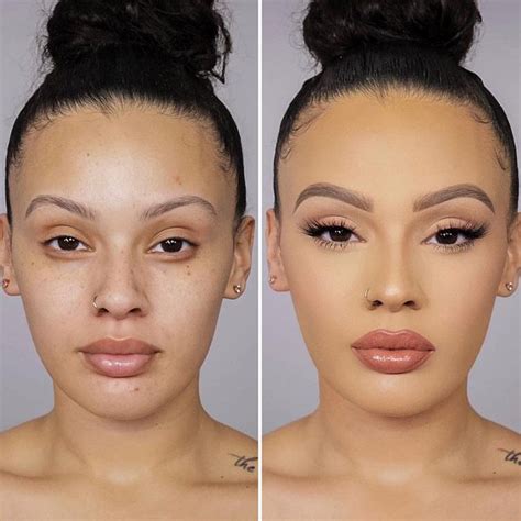 21 Impressive Before And After Makeup Transformations