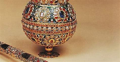 The Royal Orb And Sceptre Of Tsar Alexei L Of Russia Al Romanovs