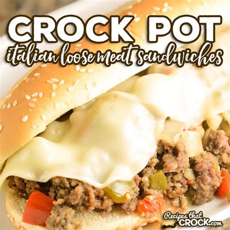 Serving the savory barbecue beef on croissants with melty provolone cheese makes the sandwiches a little more special. Barbecue Ground Beef Loose Sandwiches / Slow-Cooker Smoky ...