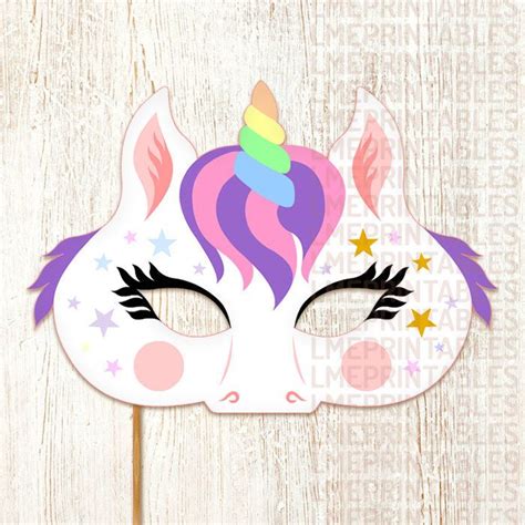 Pin On Unicorn Mask