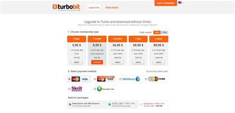 Turbobit Premium Access