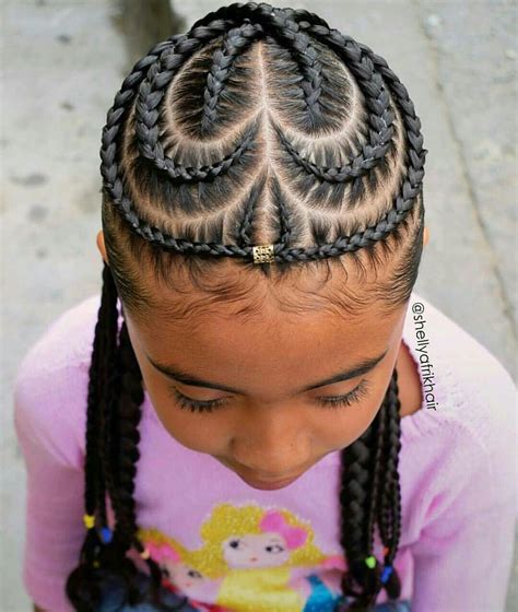 Pin By M Berry On Jadas Hair Cool Braid Hairstyles Lil Girl
