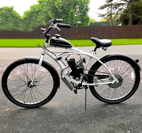 White Widow Motorized Bike Kit Bicycle Motor Works