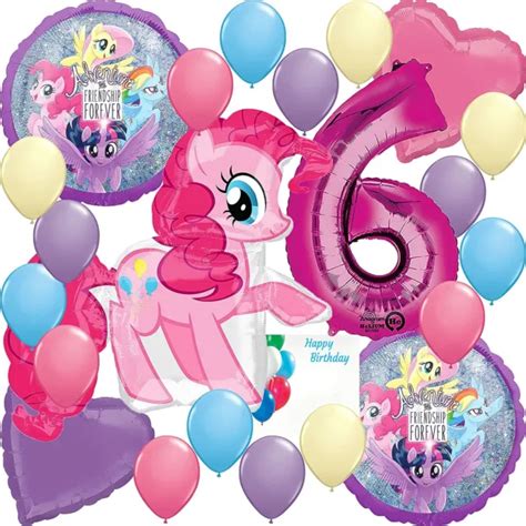 My Little Pony Party Supplies Pinkie Pie Balloon Decoration 6th