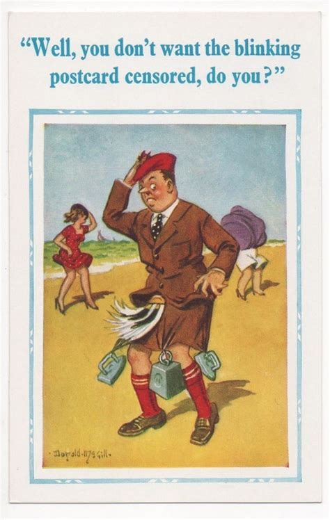 postcard comic donald mcgill d constance series no 2177 postcard british humor saucy