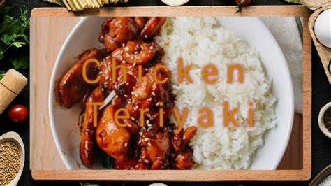 Chicken Teriyaki Japanese Menu Pinay Mom Cooking Reginas Kitchen
