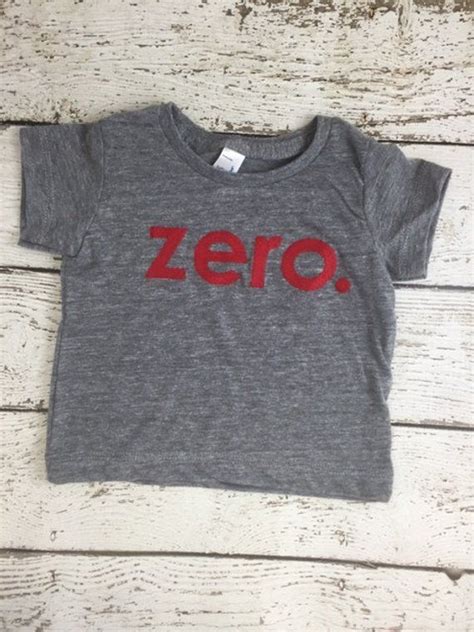This listing is for a super soft baseball raglan style. Zero shirt baby gift newborn baby shower present baby tee ...